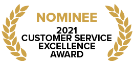 2021 Customer Service Excellence Nominee